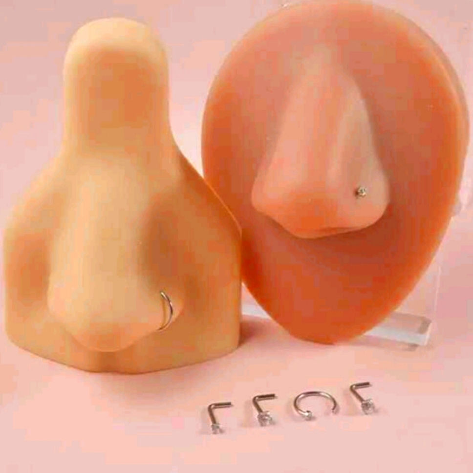 6 Nose Rings